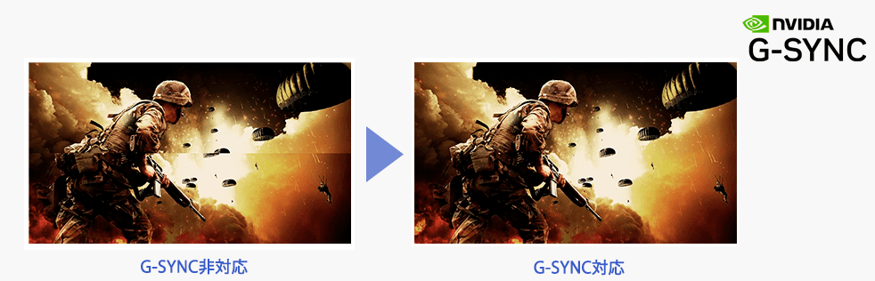 EX-GD242UDBはNVIDIA G-SYNC Compatible認定